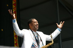 Donald Harrison Jr. at the New Orleans Jazz and Heritage Festival, Thursday, May 1, 2014