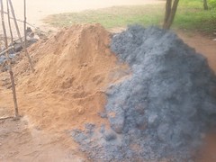 well dirt from well