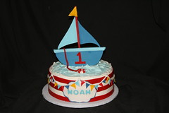 Nautical theme cake • <a style="font-size:0.8em;" href="http://www.flickr.com/photos/60584691@N02/7134484701/" target="_blank">View on Flickr</a>