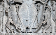 Mandorla (lower half), Last Judgment Tympanum, St. Lazare, Autun