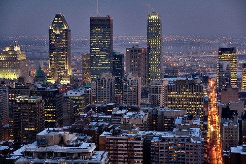 Montreal At Night by Artur Staszewski, on Flickr