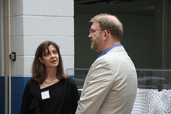 Anne Leonhardt (NYCCT) with Phil Bernstein (Yale) • <a style="font-size:0.8em;" href="http://www.flickr.com/photos/77961931@N03/7337635746/" target="_blank">View on Flickr</a>