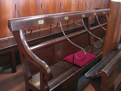 Seats for the Men in the Ballarat Synagogue - Barkly Street, East Ballarat