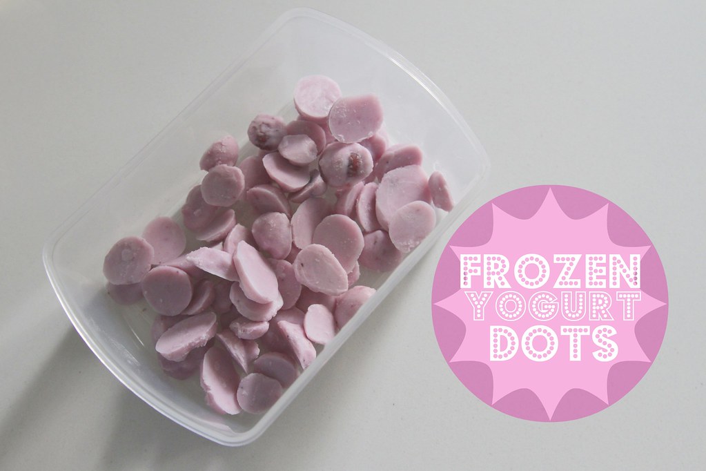 frozen yogurt dots