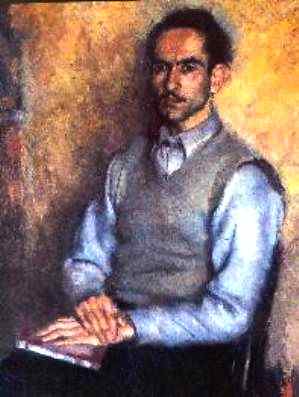 José Luis Hidalgo (1919-1947) Spain, Poet, Artist Painter