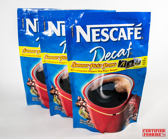 Nescafe Decaf promo packs