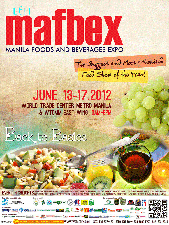 Manila Foods and Beverages Expo (MAFBEX) 2012