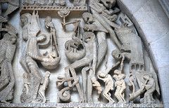 Weighing the Souls and Hell, Last Judgment Tympanum, St. Lazare, Autun
