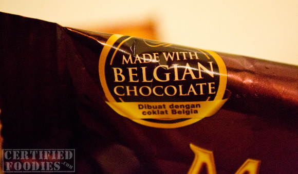 Magnum Ice Cream is coated with Belgian chocolate