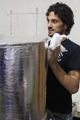 Cleaning a superinsulation layer • <a style="font-size:0.8em;" href="http://www.flickr.com/photos/27717602@N03/7650933298/" target="_blank">View on Flickr</a>