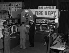 LAFD Booth at Pan Pacific Auditorium Home Show