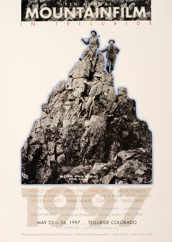 1997 Mountainfilm in Telluride Festival Poster