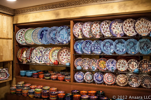 Ceramic shop in Istanbul