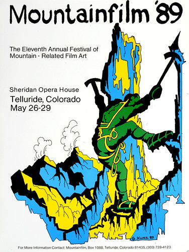 1989 Mountainfilm in Telluride Festival Poster