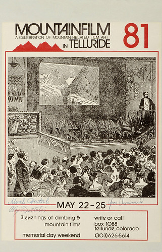 1981 Mountainfilm in Telluride Festival Poster