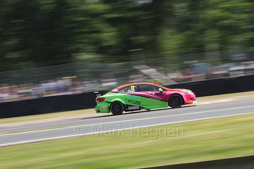 Mike Epps during the BTCC weekend at Oulton Park, June 2016