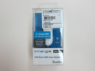 Innergie USB Charger - 10W Dual USB Auto Adapter