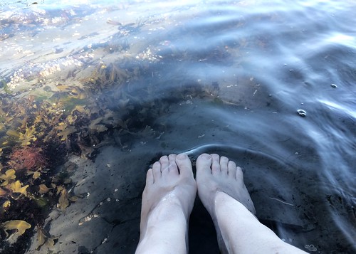 Feet in the Pacific