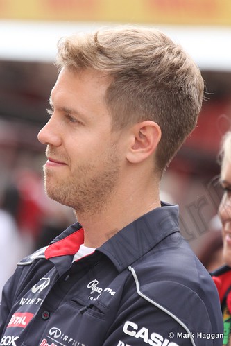 Sebastian Vettel at the 2013 Spanish Grand Prix