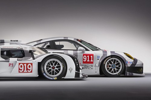 Porsche 919 Hybrid и 911 RSR