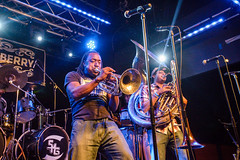 Stooges Brass Band at the Broadberry, Richmond, VA, February 10, 2015