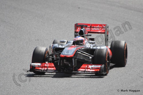 Jenson Button in the 2013 Spanish Grand Prix
