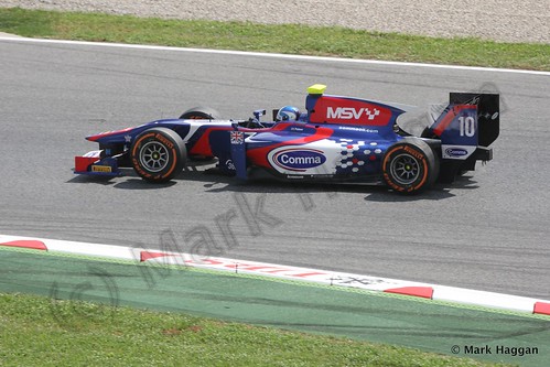 Jolyon Palmer in GP2 Free Practice at the 2013 Spanish Grand Prix