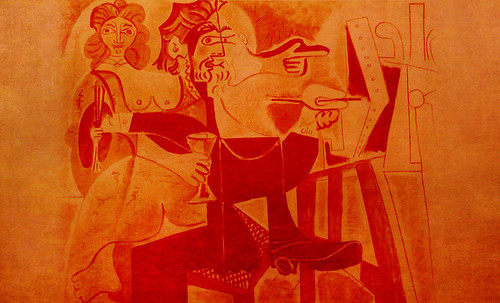 Autoretrato con Saskia, pulsión de Rembrandt Hamenzoon van Rijn (1635), proyección de Pablo Picasso (1963). • <a style="font-size:0.8em;" href="http://www.flickr.com/photos/30735181@N00/8746901771/" target="_blank">View on Flickr</a>