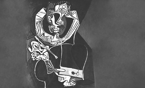Autoretrato, pulsión de Doménikus Theokópoulos el Greco (1603), extrapolación de Pablo Picasso (1950). • <a style="font-size:0.8em;" href="http://www.flickr.com/photos/30735181@N00/8746804631/" target="_blank">View on Flickr</a>