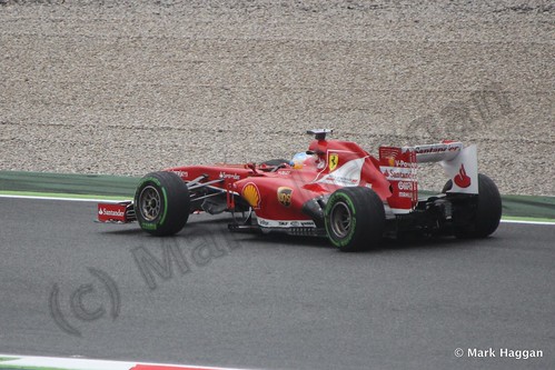 Fernando Alonso in Free Practice 1 at the 2013 Spanish Grand Prix