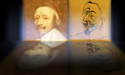 El Cardenal, representación de Philippe de Champaigne (1642), encuadres de Pablo Picasso (1969). • <a style="font-size:0.8em;" href="http://www.flickr.com/photos/30735181@N00/8747916542/" target="_blank">View on Flickr</a>