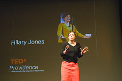 Hilary Jones, Executive Director of Girls Rock! RI