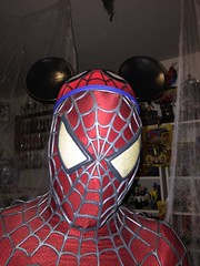 Spider-Man with Mickey Ears • <a style="font-size:0.8em;" href="http://www.flickr.com/photos/28558260@N04/26485796994/" target="_blank">View on Flickr</a>