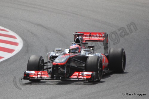 Jenson Button in the 2013 Spanish Grand Prix