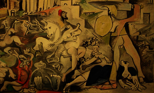 Rapto de las Sabinas, recreación de Jacques Louis David (1799), apropiación de Pablo Picasso (1962). • <a style="font-size:0.8em;" href="http://www.flickr.com/photos/30735181@N00/8746845637/" target="_blank">View on Flickr</a>