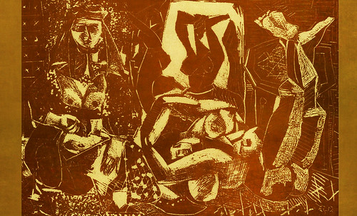 Gineceo (Mujeres de Argel) remembranza de Eugéne Delacroix (1834), versiones de metapárafrasis de Pablo Picasso (1955). • <a style="font-size:0.8em;" href="http://www.flickr.com/photos/30735181@N00/8747993924/" target="_blank">View on Flickr</a>