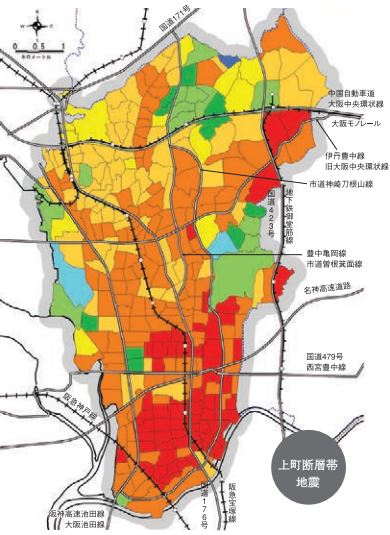 豊中市のハザードマップによると、上新田地...