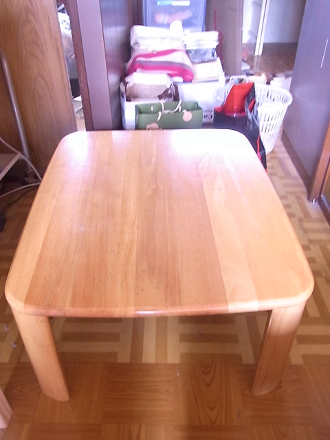 【折り畳み式テーブル】サイズ　７５×６０...