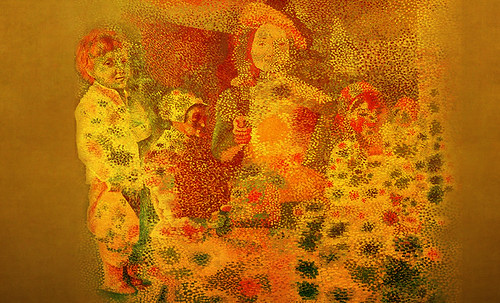 Familia Feliz, ambientación de Louis Le Nain (1642), reconversión de Pablo Picasso (1917). • <a style="font-size:0.8em;" href="http://www.flickr.com/photos/30735181@N00/8746848179/" target="_blank">View on Flickr</a>