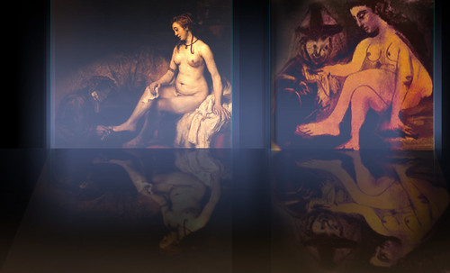 Baño de Betsabé, interpretación de Rembrandt Hamenzoon van Rijn (1654) recreaciones de Pablo Picasso (1963), (1966). • <a style="font-size:0.8em;" href="http://www.flickr.com/photos/30735181@N00/8746894525/" target="_blank">View on Flickr</a>