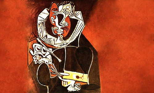 Autoretrato, pulsión de Doménikus Theokópoulos el Greco (1603), extrapolación de Pablo Picasso (1950). • <a style="font-size:0.8em;" href="http://www.flickr.com/photos/30735181@N00/8746805139/" target="_blank">View on Flickr</a>