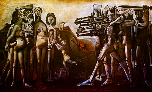 Fusilamientos, dramatizaciones de Francisco de Goya y Lucientes (1814), Edouard Manet (1868), Pablo Picasso (1951). • <a style="font-size:0.8em;" href="http://www.flickr.com/photos/30735181@N00/8746823683/" target="_blank">View on Flickr</a>