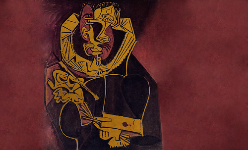 Autoretrato, pulsión de Doménikus Theokópoulos el Greco (1603), extrapolación de Pablo Picasso (1950). • <a style="font-size:0.8em;" href="http://www.flickr.com/photos/30735181@N00/8747925880/" target="_blank">View on Flickr</a>
