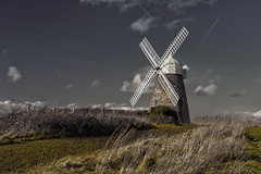 The Halnaker Windmill, Halnaker, Chichester, West Sussex, England, Uk