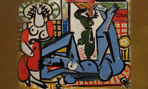 Gineceo (Mujeres de Argel) remembranza de Eugéne Delacroix (1834), versiones de metapárafrasis de Pablo Picasso (1955). • <a style="font-size:0.8em;" href="http://www.flickr.com/photos/30735181@N00/8747999742/" target="_blank">View on Flickr</a>
