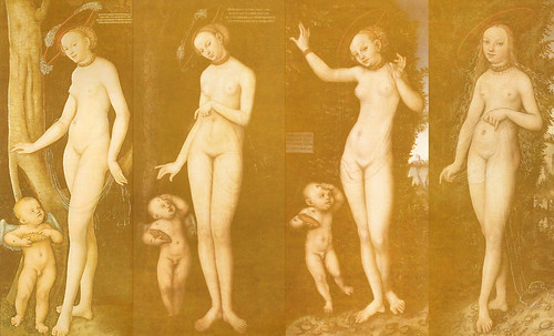 Venus y Cupido, versiones de los Cranach, el Viejo (1529) maestro fundador de la escuela flamenca, interpretaciones y paráfrasis de Pablo Picasso (1957). • <a style="font-size:0.8em;" href="http://www.flickr.com/photos/30735181@N00/8746770685/" target="_blank">View on Flickr</a>