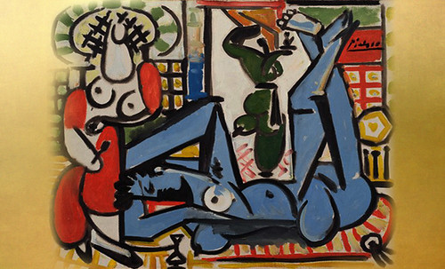 Gineceo (Mujeres de Argel) remembranza de Eugéne Delacroix (1834), versiones de metapárafrasis de Pablo Picasso (1955). • <a style="font-size:0.8em;" href="http://www.flickr.com/photos/30735181@N00/8747999572/" target="_blank">View on Flickr</a>