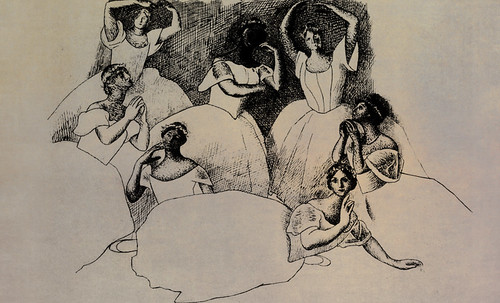 Escenas de Rituales del Ballet, obras de Edgar Degas (1890), interpretaciones y ambientaciones de Pablo Picasso (1919). • <a style="font-size:0.8em;" href="http://www.flickr.com/photos/30735181@N00/8747895296/" target="_blank">View on Flickr</a>
