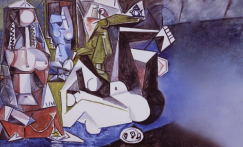 Odaliscas (Mujeres de Argel) yuxtaposición y deconstrucción de Pablo Picasso (1955), síntesis de Roy Lichtenstein (1963). • <a style="font-size:0.8em;" href="http://www.flickr.com/photos/30735181@N00/8746882545/" target="_blank">View on Flickr</a>