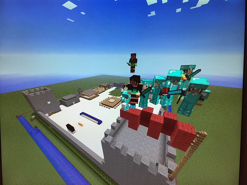 Minecraft group photo by Wesley Fryer, on Flickr